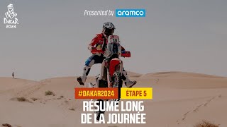 Le résumé de lÉtape 5 présenté par Aramco  Dakar2024 [upl. by Fanny621]