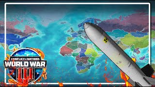 Conflict Of Nations  World War 3  64 Player World Map [upl. by Desdemona197]