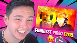 BEST GAMERS RAGE COMPILATION EVER 🤣🤣 [upl. by Aguie]