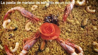 Paella de marisco paso a paso Arroz de “senyoret” o señorito Receta tradicional [upl. by Eibur]