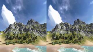 Virtual reality travel  3D extreme stereoscopic  HD [upl. by Tybie458]