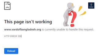 HTTP error 500  Website is Currently Unable To Handle This Request 🔥Live Solve 2023 Bangla [upl. by Nnairet]