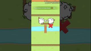 Protect sheep game shortsvideo viralvideo game [upl. by Ynaffyt478]