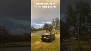 camper storms  westernkentucky [upl. by Hplar]