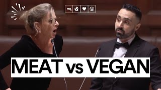 Vegan vs Meat HEATED Oxford University 2024 Debate [upl. by Falconer683]