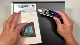 HP Desktop TP01 2234 Change Upgrade NVMe M2 SSD [upl. by Adleme860]