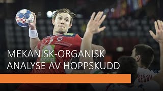 Mekanisk organisk analyse av hoppskudd [upl. by Nnylhtak910]