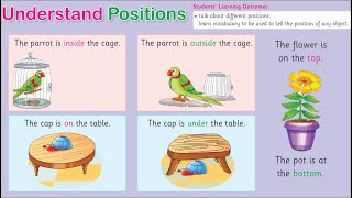 Learning Prepositions Inside Outside On Under Top and Bottom for Preschool Kids [upl. by Hahsi]