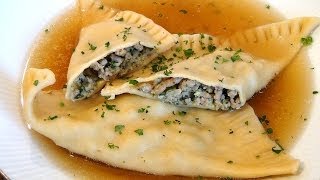 Maultaschen mit Hackfleischfüllung selbst gemacht  Rezept Video  Anleitung [upl. by Hannasus3]