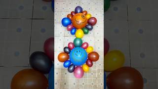 ASMR Various Water Colors 2Big and 24Mini balloons with Water Colorful Balloons Pop Reverse Satisfy [upl. by Lunt]