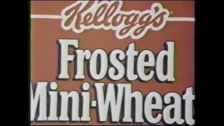 Kelloggs Frosted Mini Wheats Commercial 1992 [upl. by Chadd]