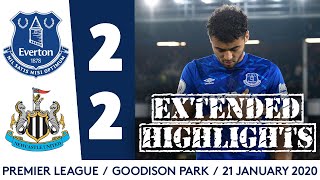 EXTENDED HIGHLIGHTS EVERTON 22 NEWCASTLE UNITED [upl. by Aitan]