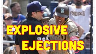 SHOCKING Strike Call Leads to EXPLOSIVE Ejection in MLB Game Part 1 [upl. by Kacey]