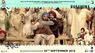 Parahuna  Making Of Harby Sangha  Punjabi Comedy Movie  28th September [upl. by Oiragelo]