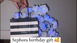 GETTING MY SEPHORA BIRTHDAY GIFT [upl. by Robin402]