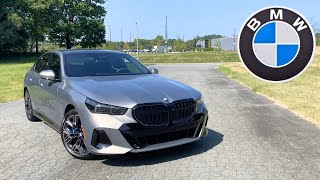 2025 BMW 530i M Sport POV Start Up Test Drive Walkaround and Review [upl. by Laurin]