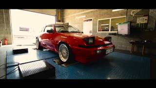 Mitsubishi Starion 20 Turbo  Dyno Test [upl. by Brightman]