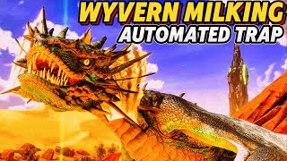 How to build an Overpowered Wyvern Milking Trap Ark Survival Ascended Scorched Earth Guide [upl. by Mariya592]