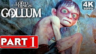 THE LORD OF THE RINGS GOLLUM Gameplay Walkthrough Part 1 4K 60FPS PC  No Commentary FULL GAME [upl. by Clercq]