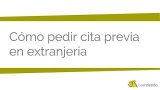 Cómo pedir cita en extranjeria por internet [upl. by Suzy944]