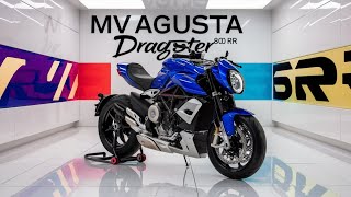 MV Agusta Dragster 800 RR Review  A Masterpiece of Performance and Style [upl. by Welford549]