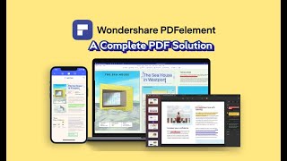 A Complete PDF Solution  Wondershare PDFelement [upl. by Woo]