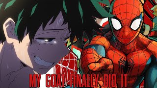 Kohei Horikoshi Finally Got to Draw Spidey [upl. by Iduj]