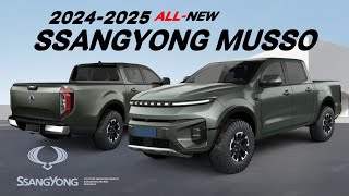 SSANGYONG MUSSO 20242025 REDESIGN  Digimods DESIGN [upl. by Cassady]