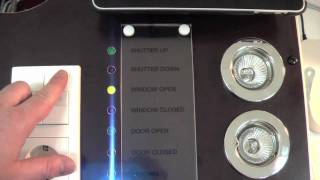 Home Automation Suitcase Demo with XBMC Media Control [upl. by Gladdy]