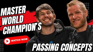 Master World Champions Brandon amp Chad Break Down Guard Passing and Finishing Techniques [upl. by Rains]