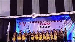 Parthenos Choir  TERPUJILAH ALLAH Arr Henry M Sopaheluwakan Pesparawi Kota ambon 2023 [upl. by Sinclare]