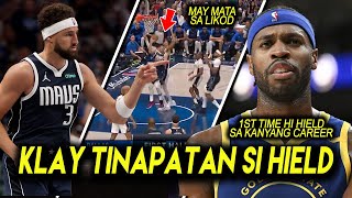 NGAYON LANG RAW ITO NARANASAN NI HIELD SA WARRIORS NAKU KLAY MALAKAS RIN ANG SIMULA SA DALLAS [upl. by Olenolin]