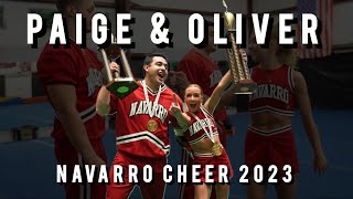 NAVARRO CHEER 2023  partner stunt uca 2023 [upl. by Sudderth158]