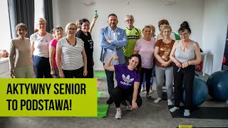 quotAktywny Seniorquot w Katowicach Trening w Ministerstwie ds Samotności [upl. by Novello]