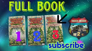 Florida Lottery‼️full book part Three and winner of 10 Ticket [upl. by Scevour65]