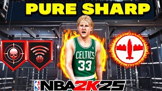 Pure Sharpshooter Build  99 3PT Is Insane In NBA 2K25 [upl. by Saul]