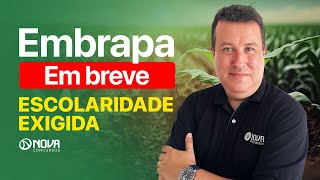 QUEM PODE FAZER O CONCURSO DA EMBRAPA 2024 ENTENDA OS NÍVEIS DE ESCOLARIDADE EXIGIDOS [upl. by Pasia]