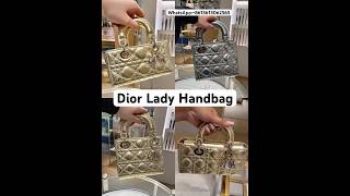 Lady Dior Handbag luxurybag luxury fashion bag dior diorbag ladydior [upl. by Uzial229]