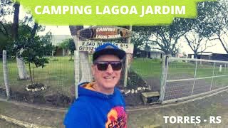 CAMPING LAGOA JARDIM  beira mar da praia de ItapevaTorresRS viajar camping ferias motorhome [upl. by Peace]