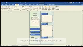 Kako napraviti CV Besplatan CV obrazac  kreiranje CV obrasca u Wordu [upl. by Burta]