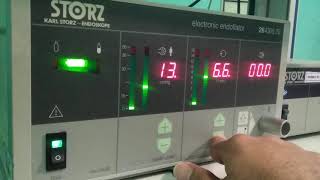 Storz co2 insufflator workingbme medicaltechnology biomedicalengineer gehealthcare [upl. by Howell]