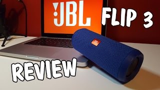 Test de la JBL FLIP 3  Un son horsnorme [upl. by Eekram613]