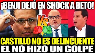 ¡ASÍ SE HABLA BENJI ESPINOZA DEJÓ EN SHOCK A BETO ORTIZ “CASTILLO NO ES DELINCUENTE NI CORRUPTO” [upl. by Aibat717]