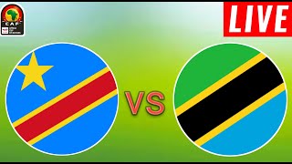 DR Congo vs Tanzania Live Score l Africa Cup Of Nations Qualification 202425 [upl. by Nnyliram]