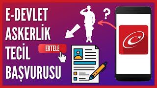 EDevlet Üzerinden Askerlik Nasıl Tecil Ettirilir [upl. by Amarette519]