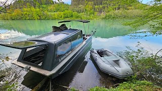 ZBOATS präsentiert Mietboot Nautig Carp Dream 20  Beiboot Vollausstattung [upl. by Adlanor787]