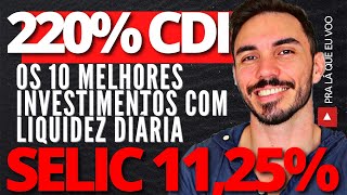 URGENTE SELIC CAIU 1125 MELHORES INVESTIMENTOS PARA 2024 DA RENDA FIXA CDB LCI QUAL O MELHOR [upl. by Sternberg]