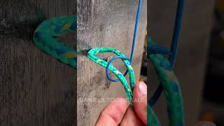 Tip for tying rope tips tool diy tools [upl. by Shewchuk]