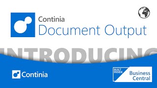 Document Output with Continia Delivery Network XML Export [upl. by Alan]