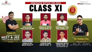 Admission notice for ClassXl Session 20252027Subject Physics amp Chemistry for JEE NEETamp Boards [upl. by Tirb]